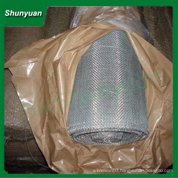 Galvanized crimped wire mesh/hot dip galvanized crimped wire mesh